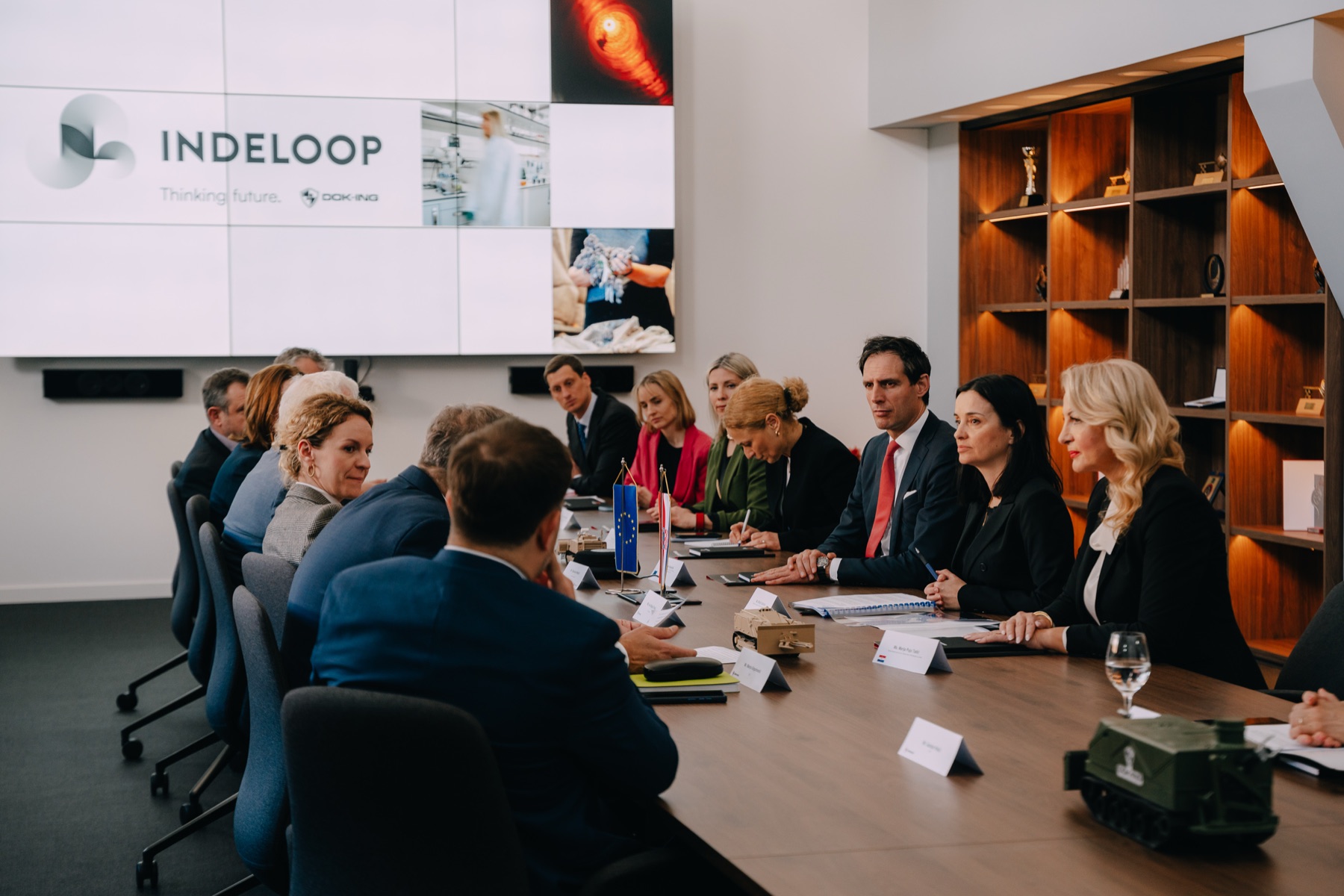 European Commissioner’s visit to DOK-ING
